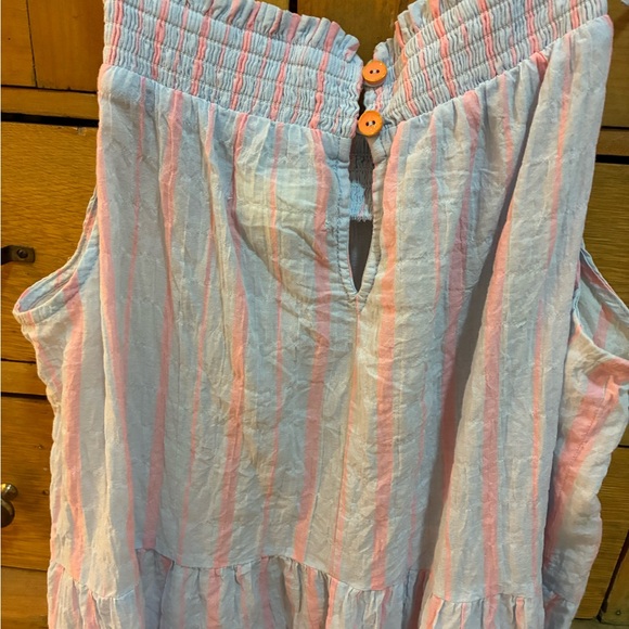 Maeve Striped Smock Top - Picture 7 of 7